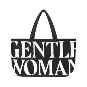 GW Black Canvas Tote Bag